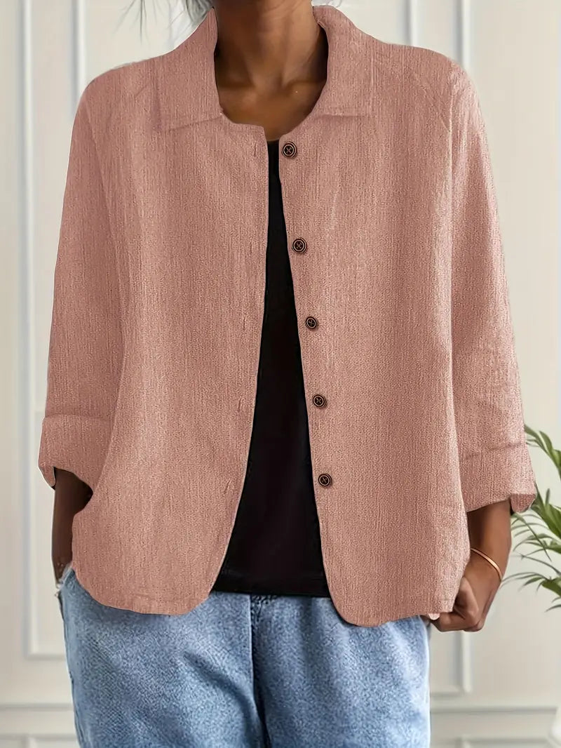 Claire | Women’s Button Front Casual Jacket