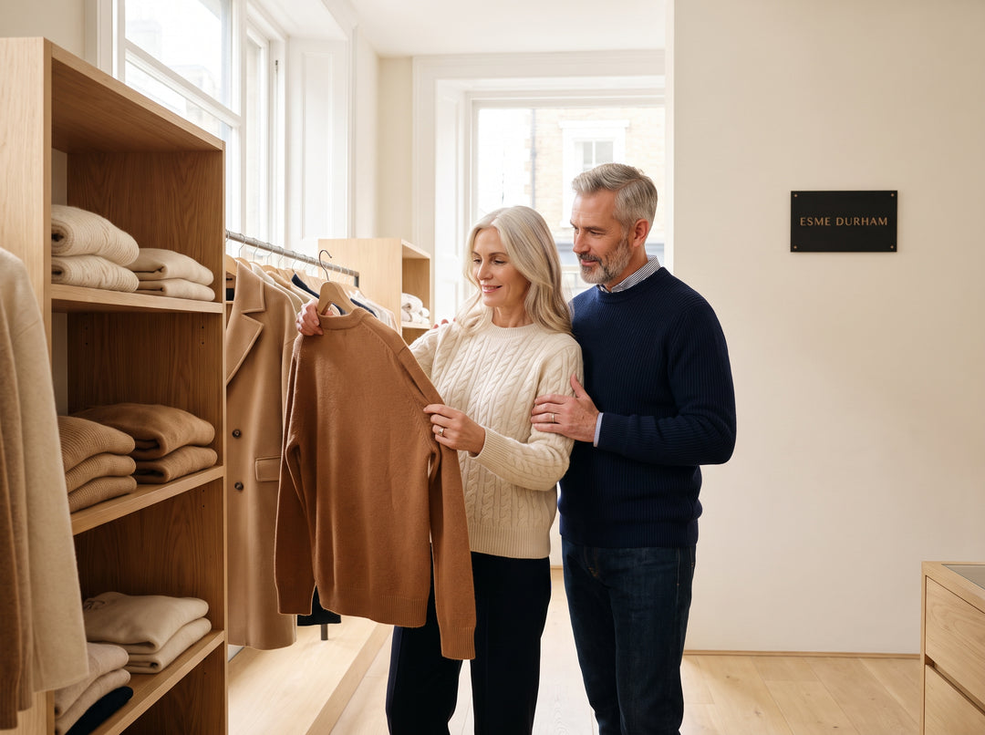 Inside the Esme Durham boutique
